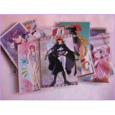 Lot of 37 set lamicard Original Japan Street Fighters Lost Universe Utena Wataru and other